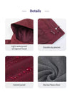 School Uniform 3 in 1 Winter Insulated Windbreaker Warm and Weatherproof Jacket 8