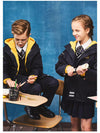 School Uniform 3 in 1 Winter Insulated Windbreaker Warm and Weatherproof Jacket 8