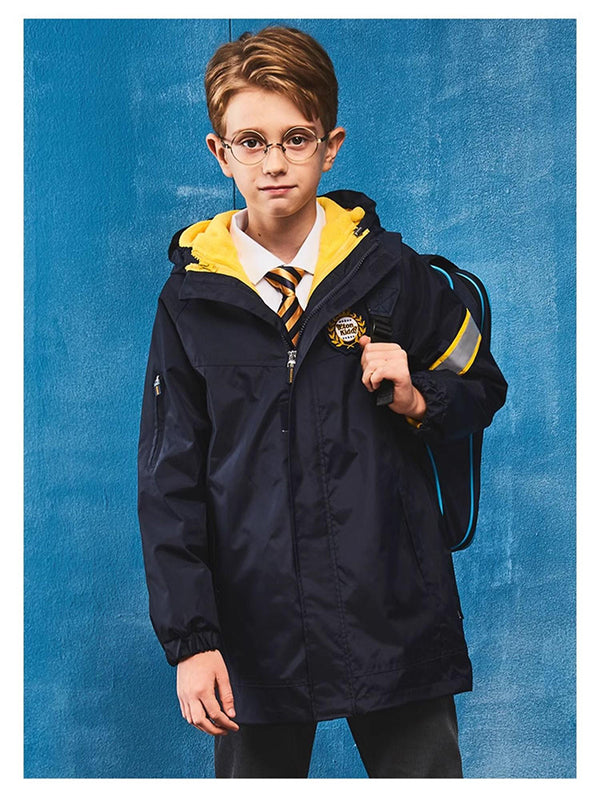 School Uniform 3 in 1 Detachable Winter windbreaker Jacket 6