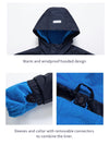 School Uniform 3 in 1 Detachable Winter windbreaker Jacket 6