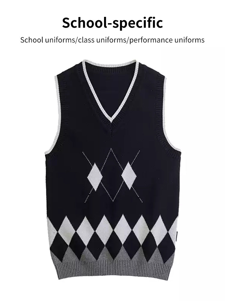 School Uniform Sweater Vest-44