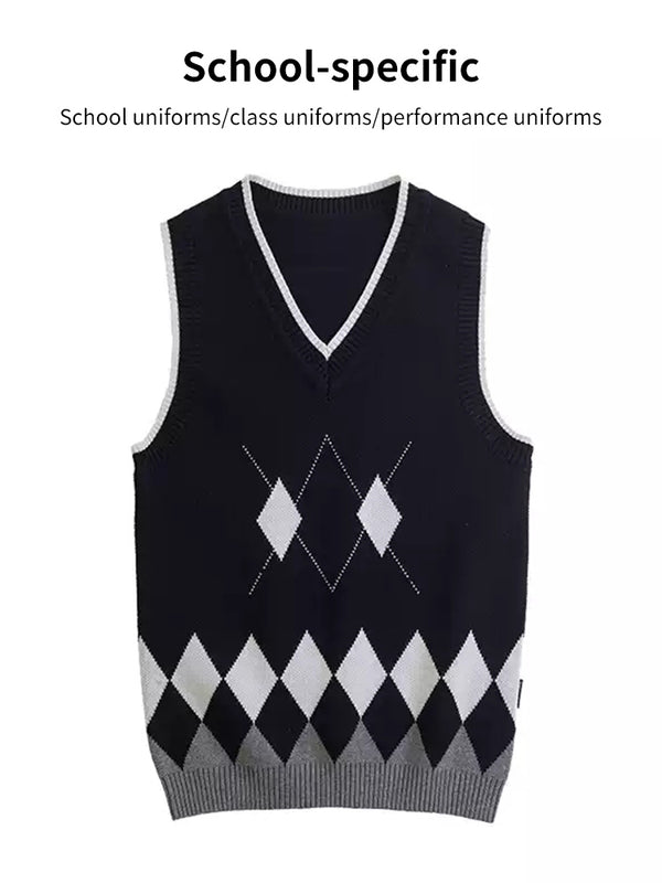 School Uniform Sweater Vest-44