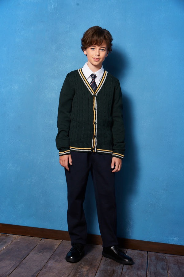 School Uniform Kids Classic Comfort Cardigan Boy