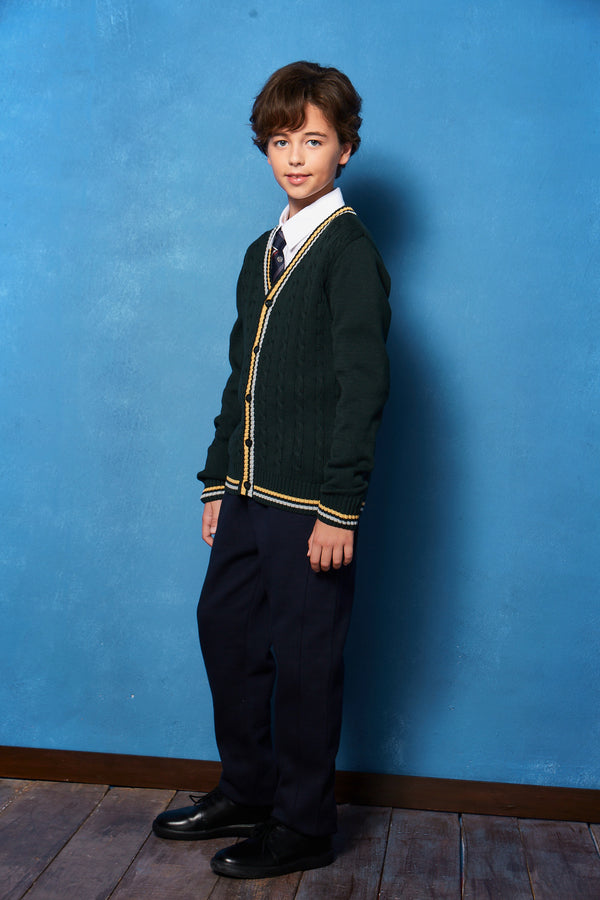 School Uniform Kids Classic Comfort Cardigan Boy