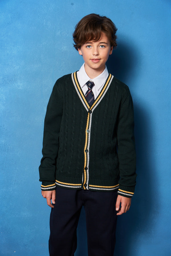 School Uniform Kids Classic Comfort Cardigan Boy