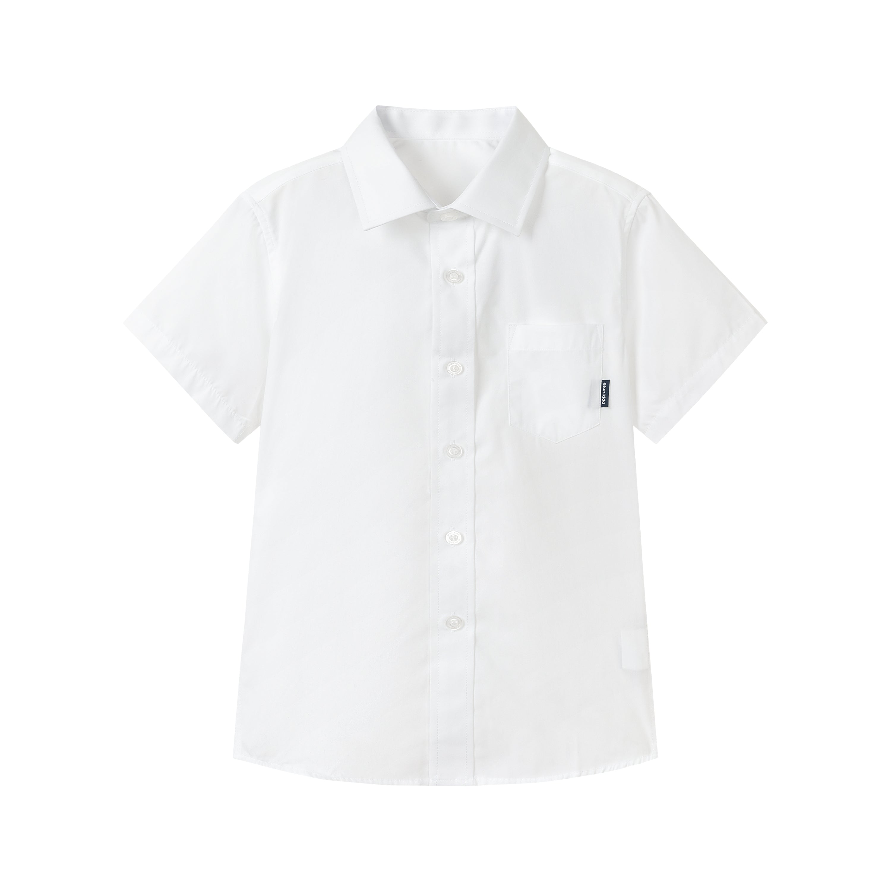 School Uniform Kids Classic Solid Color Short Sleeve Mesh Polo Shirt Boy