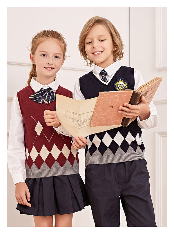School Uniform Sweater Vest-44