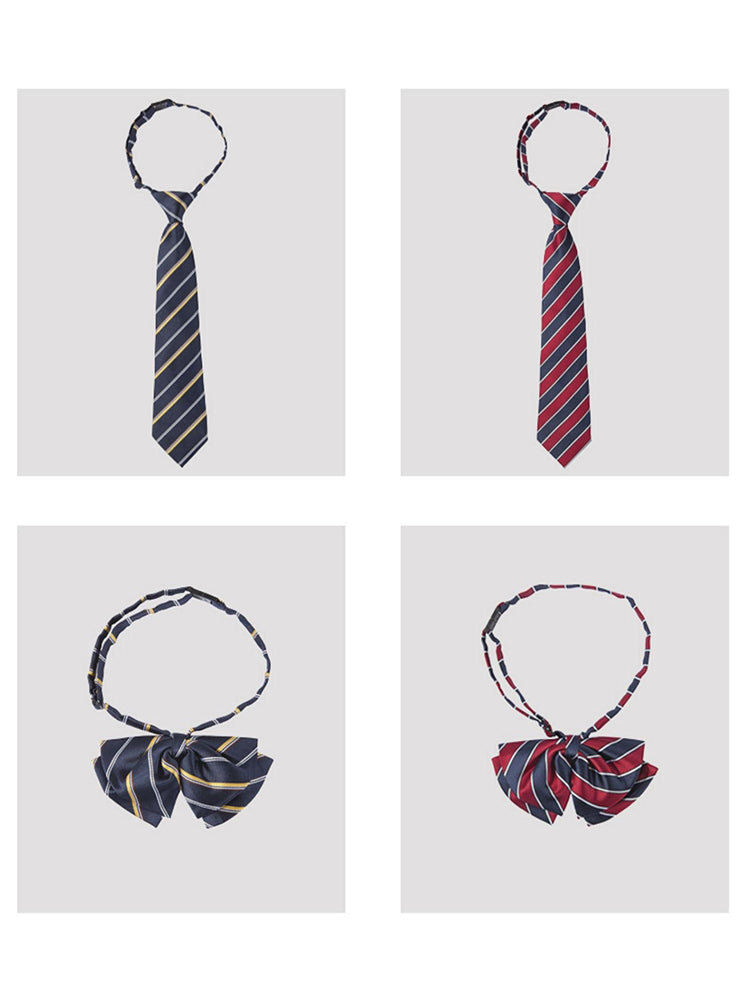 School Uniform Accessories: Children's Neckties and Collar Flowers-82