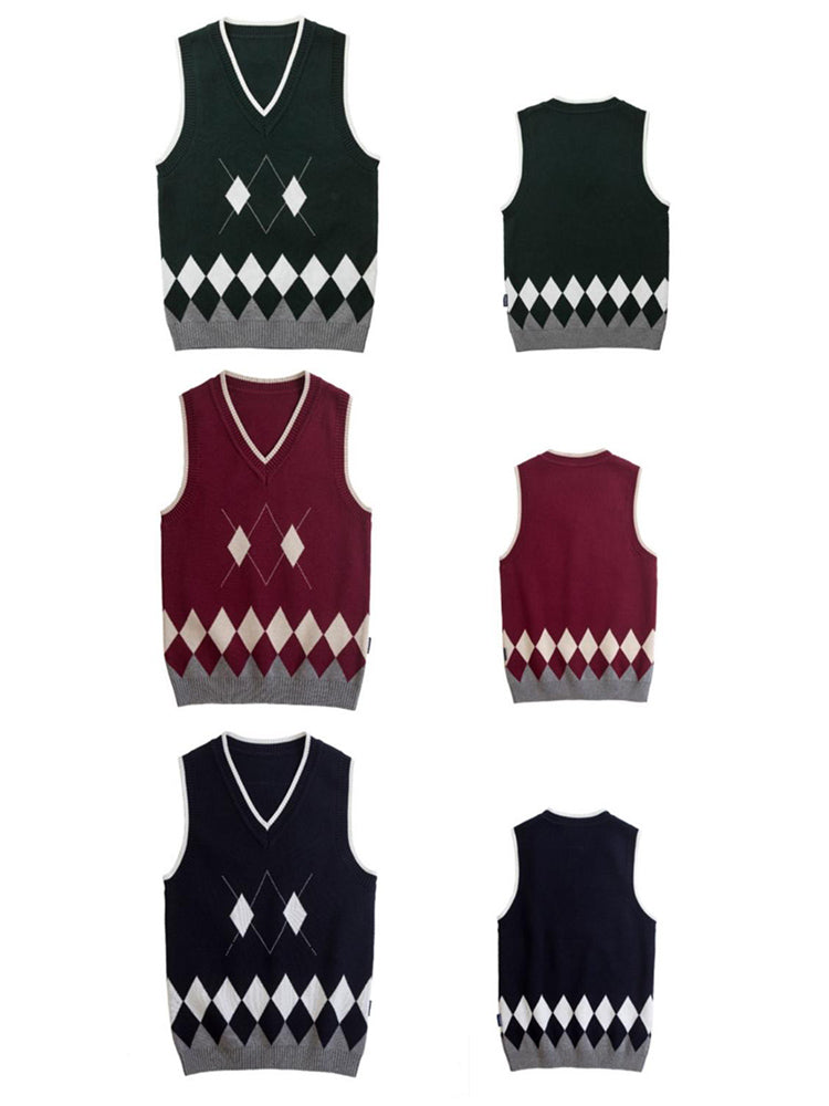 School Uniform Sweater Vest-44