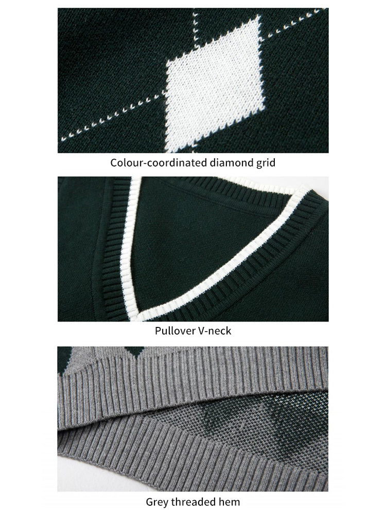 School Uniform Sweater Vest-44