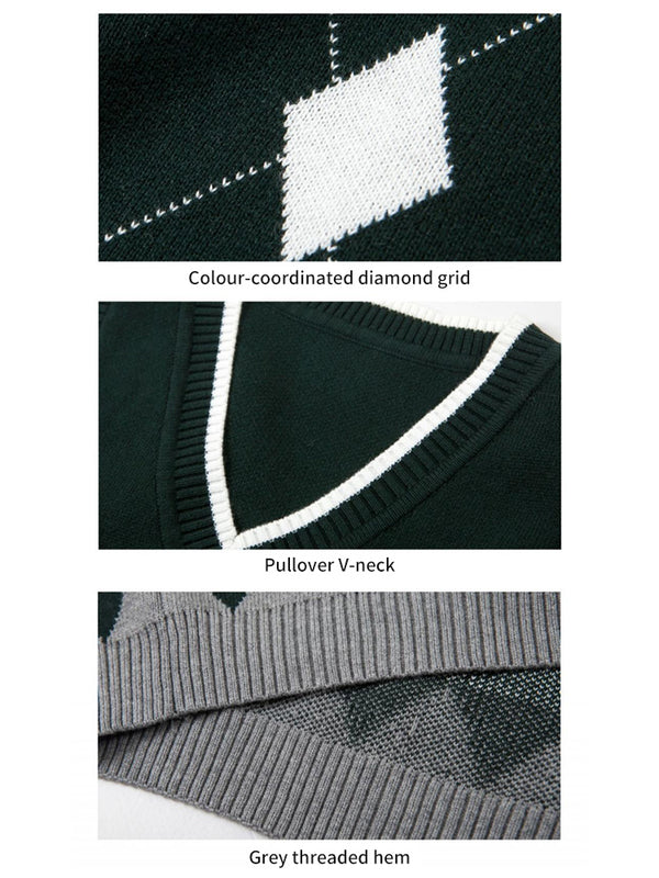 School Uniform Sweater Vest-44
